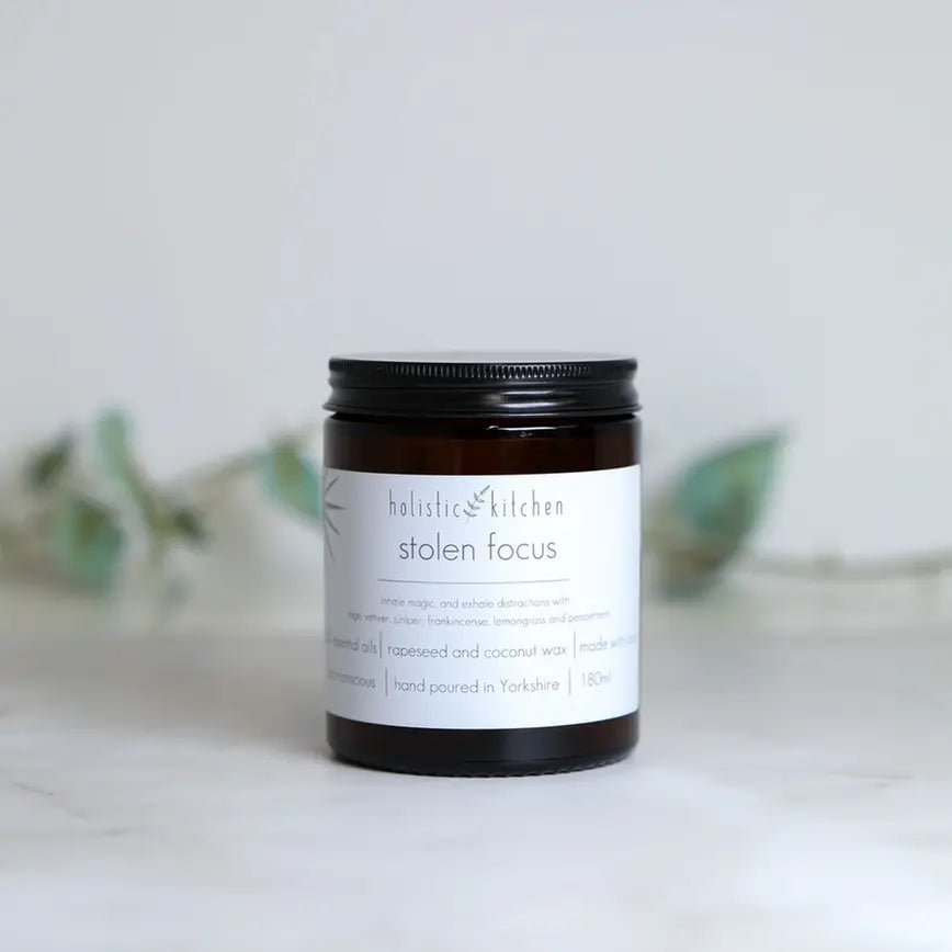 Stolen Focus Aromatherapy Candle Holistic Kitchen