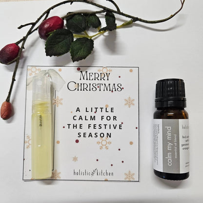 Merry Christmas Card Gift Holistic Kitchen