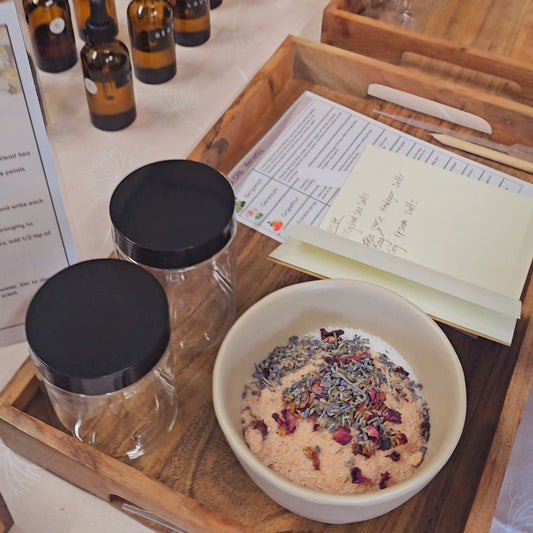 Salt & Scrub Self-Care Workshop Tuesday 8th July