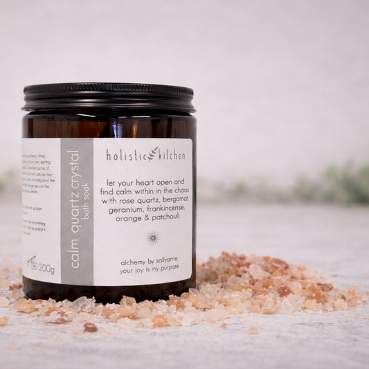 Calm Quartz Crystal Bath Soak