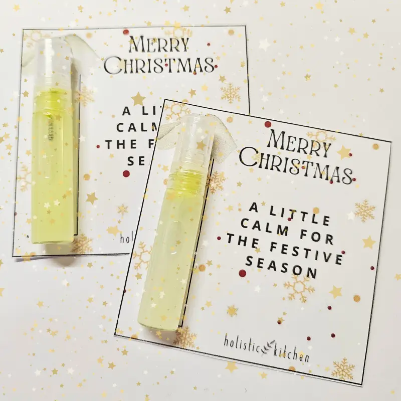 Merry Christmas Card Gift - Calm My Mind Holistic Kitchen